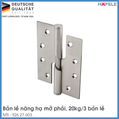 Bản Lề Nâng Hạ Phải 20Kg Hafele 926.27.603