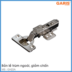 Bản Lề Tủ Trùm Ngoài Giảm Chấn Garis GH22A