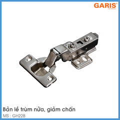 Bản Lề Tủ Trùm Nửa Giảm Chấn Garis GH22B