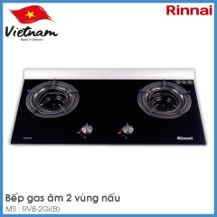 Bếp Gas Âm Rinnai RVB-2Gi(B)