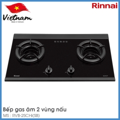 Bếp Gas Âm Rinnai RVB-2SCHi(SB)