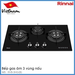 Bếp Gas Âm Rinnai RVB-3HG(B)