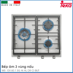 Bếp Gas Âm Teka EX 60.1 3G AI AL DR CI BUT