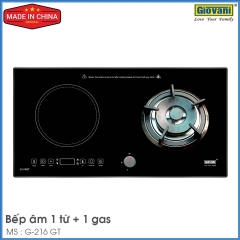 Bếp Gas Kết Hợp Từ Giovani G-216 GT