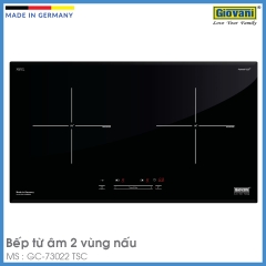Bếp Từ 2 Vùng Nấu Lắp Âm Giovani GC-73022 TSC