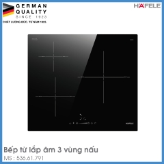 Bếp Từ Âm 3 Vùng Nấu HC-I603B Hafele 536.61.791