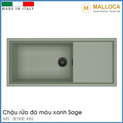 Chậu Rửa Chén Bằng Đá Malloca Sense K82