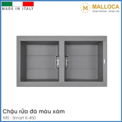 Chậu Rửa Chén Bằng Đá Malloca Smart K-450