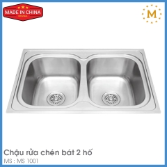 Chậu Rửa Chén Inox Malloca MS 1001