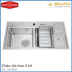 Chậu Rửa Chén Inox Malloca MS 8804 N