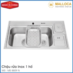 Chậu Rửa Chén Inox Malloca MS 8809 N