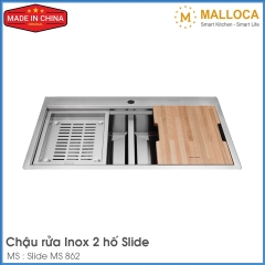 Chậu Rửa Chén Inox Malloca Slide MS 862