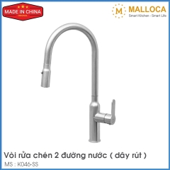 Vòi Chậu Rửa Chén Malloca K046-SS