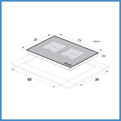Bếp Từ Đôi Spider SPM 928I PLUS