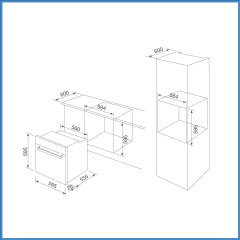 Lò Nướng Âm Tủ Malloca MOV-659I