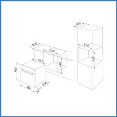 Lò Vi Sóng Âm Tủ Malloca MW-40CP