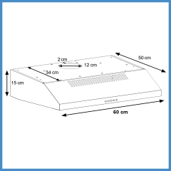 Máy Hút Mùi Cổ Điển Eurosun EH-60CF19S