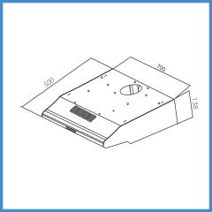 Máy Hút Mùi Cổ Điển Giovani G-723 TC