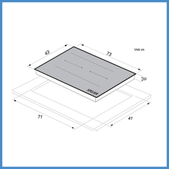 Bếp Từ Đôi Spider SPE IC 1188B
