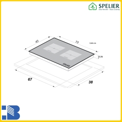 Bếp Từ Đôi Spider SPE IC 1188 KPLUS