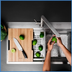 Chậu Rửa Chén Inox Malloca Slide MS 862