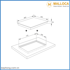 Bếp Từ Skylux Malloca MH-802