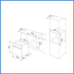 Lò Nướng Kết Hợp Vi Sóng Malloca MOV-72CB