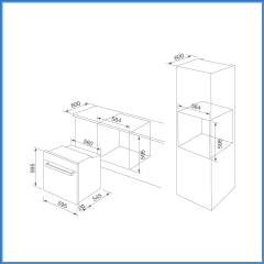 Lò Nướng Kết Hợp Vi Sóng Malloca MOV-72CB