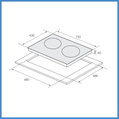 Bếp Từ Âm Eurosun EU-T710Pro Silver