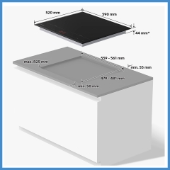 Bếp Từ Âm SamSung NZ64B5066FK/SV