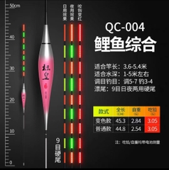Phao đèn hồng đổi màu mã QC