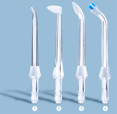 Máy tăm nước cầm tay cao áp du lịch Xiaomi Jieling, 1500mA dùng 20 ngày, 4 đầu vòi, chống nước IPX7