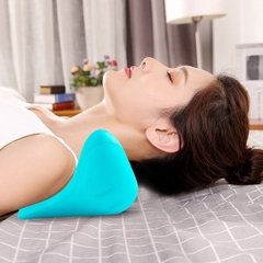 Gối massage cột sống cổ, bấm huyệt cổ vai gáy, hỗ trợ nắn chỉnh, phục hồi chức năng cổ vai gáy