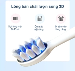 Bàn chải đánh răng điện tích hợp LED tẩy trắng răng IVISMILE LED Sonic Electric Toothbrush PRO Limited Edition