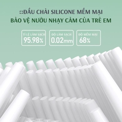 Bàn chải đánh răng điện chữ U cho bé REMAX S, trẻ 2 - 9 tuổi