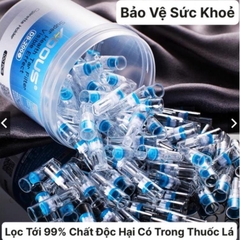 Hộp 100 đầu lọc khói T100, lọc khói bẩn, hạn chế tác hại của khói