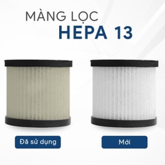 Màng lọc HEPA 13 cho máy lọc không khí ô tô HEPA - Công nghệ lõi lọc mới nhất lọc đến 99% bụi mịn, vi khuẩn