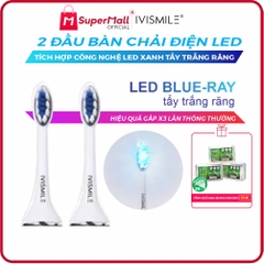 Bàn chải đánh răng điện tích hợp LED tẩy trắng răng IVISMILE LED Sonic Electric Toothbrush PRO Limited Edition