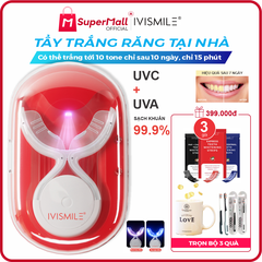 Máy tẩy trắng răng tại nhà IVISMILE - V.6, tích hợp đèn UV khử khuẩn