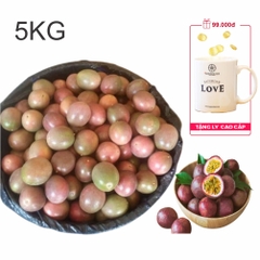 [𝐊𝐞̀𝐦 𝐐𝐮𝐚̀] 5kg Chanh dây tươi, chanh leo hái tại vườn Buôn Hồ, Daklak, hàng tuyển chọn