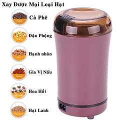 [Sale 𝟑𝟓%+🎁Quà] Máy xay hạt khô, máy xay bột ngũ cốc, cafe, xay các loại hạt cực nhanh chỉ từ 6 đến 18 giây