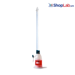 Burete Schilling trong suốt 25ml, vạch chia 0,1ml, sai số 0,05ml 020.03.025 Isolab
