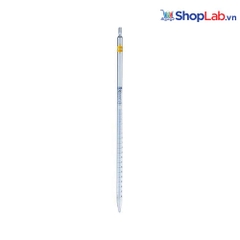 Pipet kẻ thuỷ tinh chia vạch class A 2ml 021.01.002 Isolab