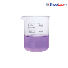 Cốc đốt kẻ độ thấp thành 5000ml 025.01.905 Isolab