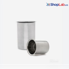 Cốc đong inox không quai 1000ml 025.04.901 Isolab