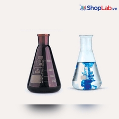 Bình tam giác thủy tinh trong suốt miệng hẹp 5000ml 027.01.905 Isolab