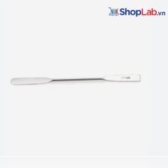 Thìa múc hoá chất inox Double end Straight 210mm 047.07.210 Isolab
