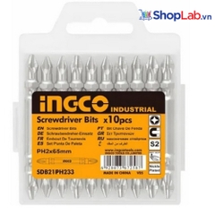 Mũi bắt vít hai đầu SDB21PH233 Ingco