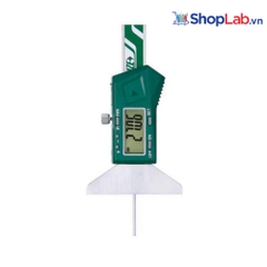 Thước đo sâu điện tử mini đầu đo tròn, kết nối không dây 0-50 mm/0-2