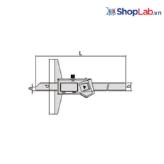 Thước đo sâu điện tử tiêu chuẩn 0-1500mm/0-60